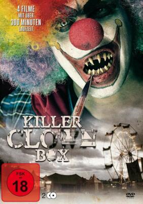 4 Horrorfilme Clown of Fear 1 & 2 - Die Rache & Circus of Horror & Freakshow - K