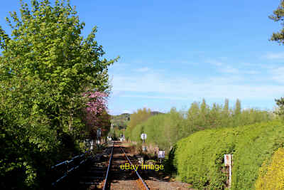 Photo 6x4 Railway Line heading West through Dingwall This is the line to  c2018