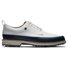 FOOTJOY PREMIERE SERIES FIELD LX WHITE/NAVY UK 9 *rare deadstock*