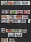 Lebanon, Liban  lot MH overprint stamps 1925-1928