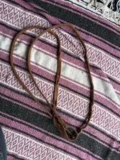 leather roping reins