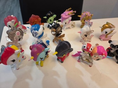 *VERY RARE* Tokidoki Unicorno Vinyl Figures Mixed Collection - LOT of 15