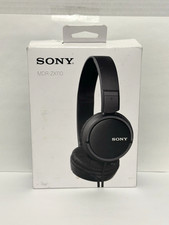 NEW OPEN BOX Sony MDR-ZX110 Wired On-Ear Headphones Black
