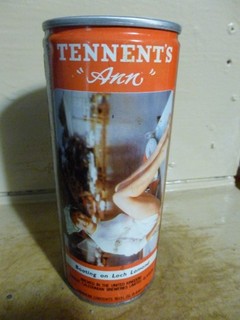TENNENT`S SWEET STOUT STEEL BEER CAN [EMPTY CANS READ DESC.]