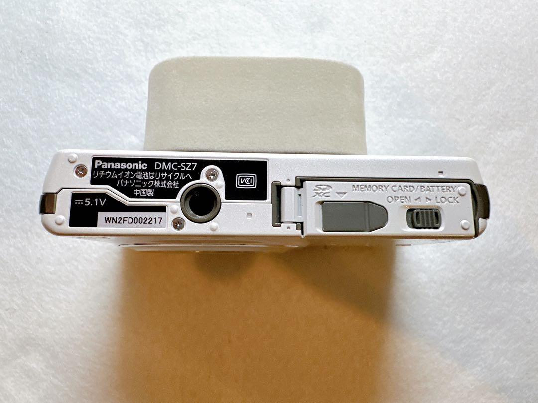 美品】Panasonic LUMIX DMC-SZ7 ホワイト #B14