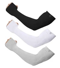  Arm Sleeves for Men Women UV Sun Protection Compression Warmer Cover 
