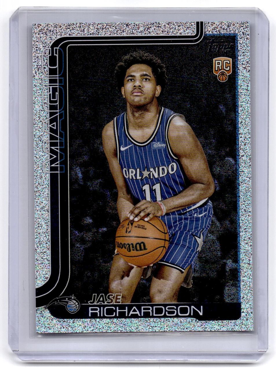 Jase Richardson 2025-26 Topps #225 Sandglitter