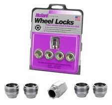 Universal Wheel Lug Nut Lock Set/Kit With Key MCGARD M12 x 1.5