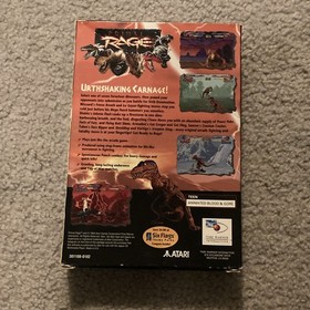 Primal Rage for Atari Jaguar CD Time Warner Interactive Complete 