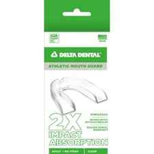 Delta Dental Clear Adult Athletic Mouth Guard