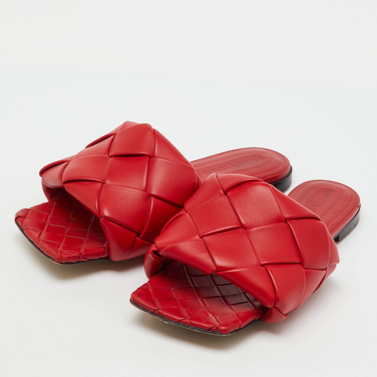 Bottega Veneta Plat Intrecciato Flat Sandals Bottega Veneta - Plat Mules Intreccio elastic sandals  main image 2