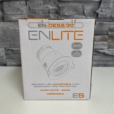 Image of Enlite E5 EN-DE52/30 Adjustable LED Downlights | Warm White, Fire Rated