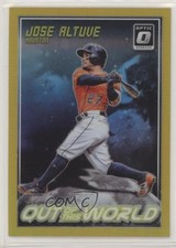 2018 Panini Donruss Optic Out of this World Gold Prizm 1/10 Jose Altuve #OW2 1u6
