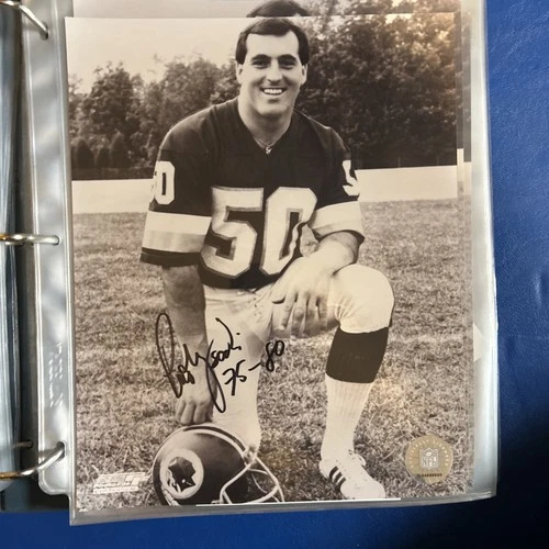 Washington Redskins  PETE WYSOCKI auto autographed signed 8x10 WESTERN MICHIGAN