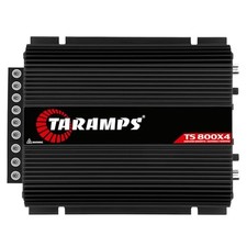 Taramps TS 800x4 2 Ohms Black Multichannel Stereo Amplifier 800 Watts Rms, 4