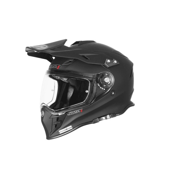 Casque Enduro JUST1 J34 PRO SOLIDE Blanc Mat