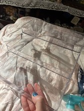 Lifewit 12 Inch Perfume Stand Organizer, 3 Tier Plastic Display Riser for Makeup