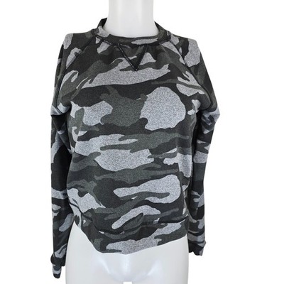 Albion Athletic Athleisure Winter Warm Camoflauge Pullover Sweatshirt Women s XS