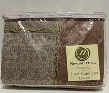 Newport Home King Size Duvet Cover