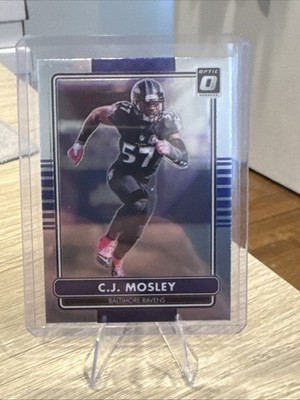 C.J. MOSLEY 2024 Panini Donruss Optic Football Throwback #22 Baltimore Ravens