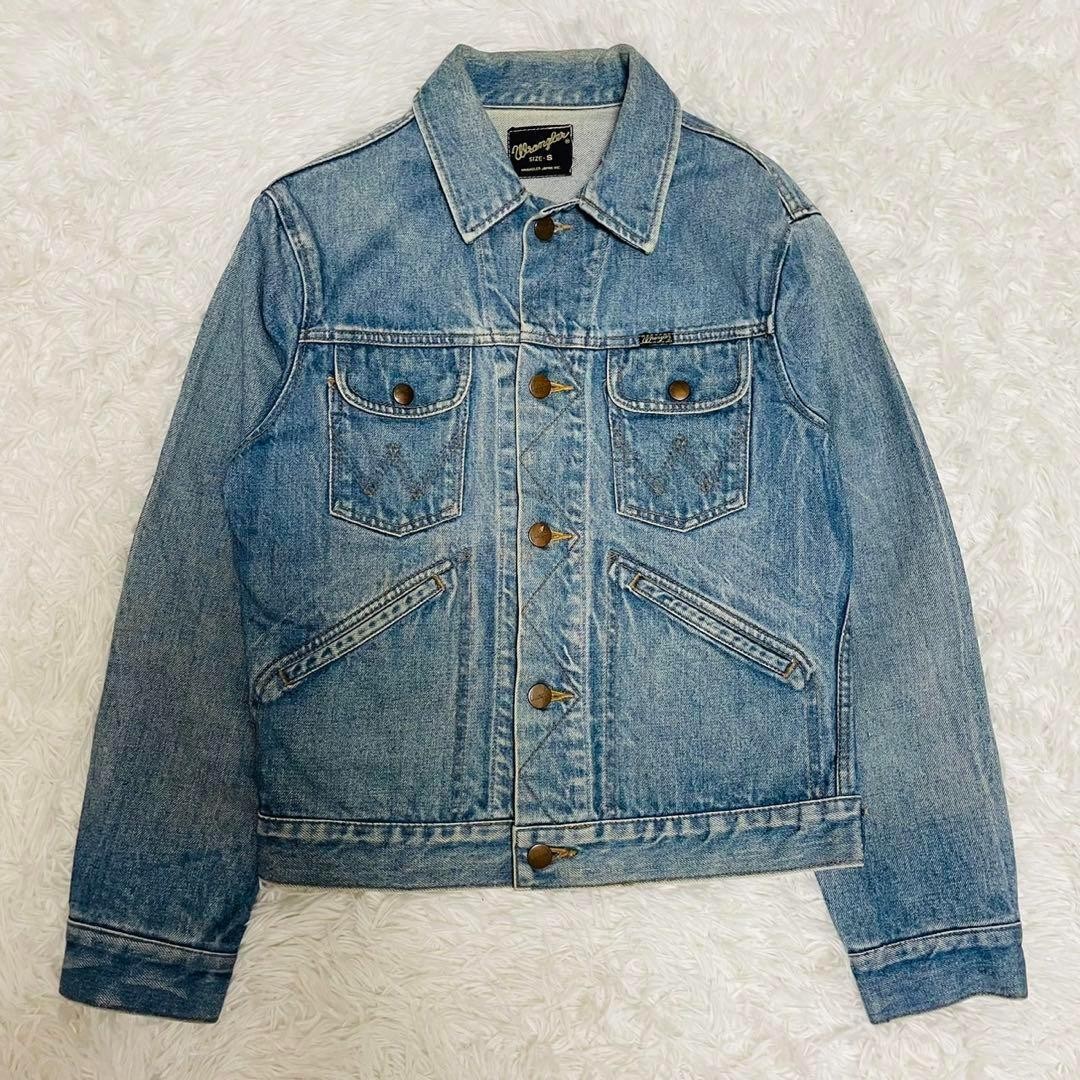 Wrangler デニムジャケット　124mj 濃紺 70s 80s Wrangler 124mj デニムジャケット ラングラー