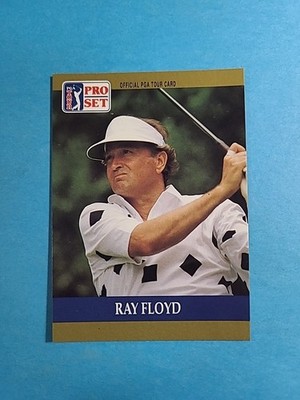 Ray Floyd 1990 Pro Set Golf Card # 17 J2062