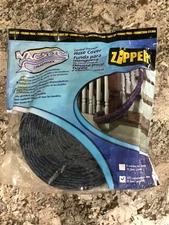 VacSoc 35’ Padded Zippered Hose Protection Cover Sock Plastiflex Washable New