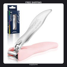 Anti-Splash Nail Clippers with Catcher and Er...