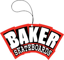 BAKER ARCH LOGO AIR FRESHENER BLACK