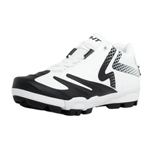 RIP-IT SwiftStep Ringor Pro TPU Cleat Softball Shoes | Size 7.5 | White