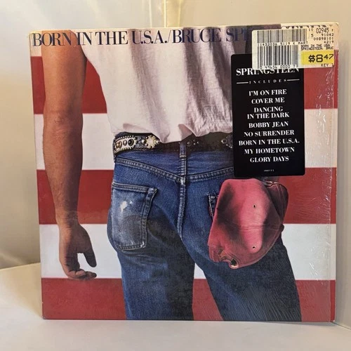 BRUCE SPRINGSTEEN - Born in the USA U.S.A. W/ Insert LP Vinyl Record NM