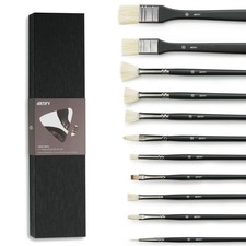 ARTIFY Oil Paint Brush Set 11 PCS Professional Artist Acrylic Gouache