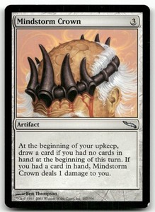 Mindstorm Crown #207 Mirrodin MTG Uncommon Artifact