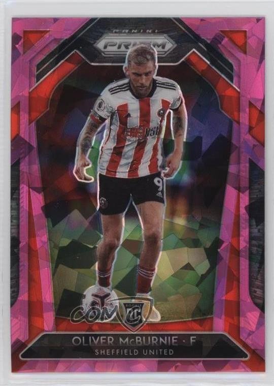 2020 Panini Prizm Premier League Retail Pink Ice Oliver McBurnie Rookie RC 2b6