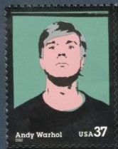 2002 - Andy Warhol Single 37c Postage Stamp, Sc# 3652, MNH, OG