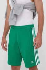 NEW MEN'S ADIDAS ORIGINALS 3 STRIPES TREFOIL SHORTS SIZE LARGE  IP1340