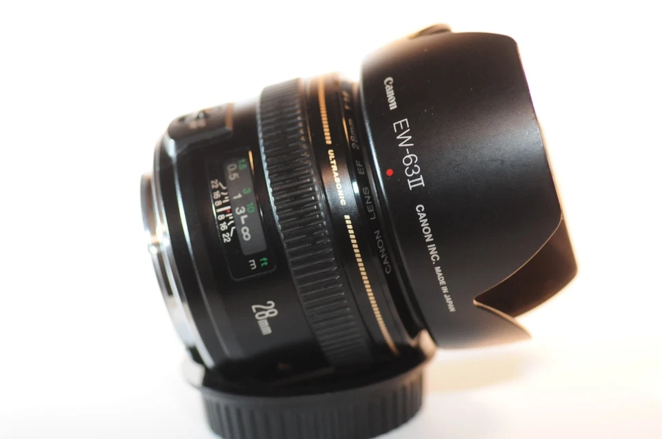 Canon EOS EF 28 мм f/1.8 USM FX PRIME объектив EW-63 для EOS Elan T8 90 D 7 D 5 D 6 D 1 D - Изображение 3 из 4