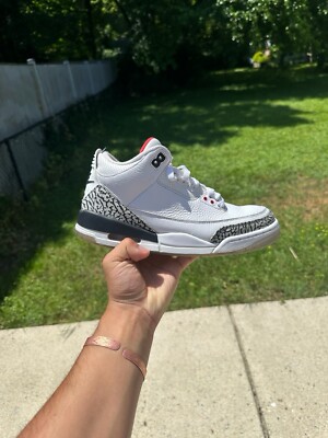 Nike Air Jordan 3 ホワイトセメント　フリースローライン中古品 Nike Air Jordan 3 Retro 