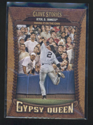 DEREK JETER 2014 TOPPS GYPSY QUEEN GLOVE STORIES AD4036