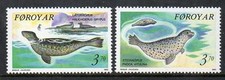 Faroe Islands MNH 1992 SG227-8 Seals
