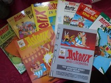 JOB LOT OF 8 ASTERIX GRAPHIC NOVELS - GOSCINNY AND UDERZO
