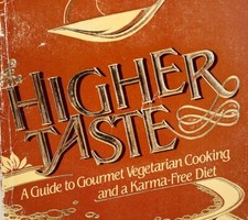 1983 Higher Taste Gourmet Vegetarian Vintage Pocketbook Karma Free Recipes