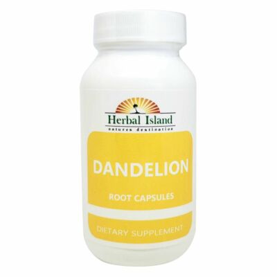 Dandelion Root Capsules - 500mg Each - (Taraxacum Officinale) Free Shipping 