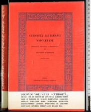CURIOSITÀ LETTERARIE NAPOLETANE. ALTAMURA. LIBRERIA SCIENTIFICA EDITRICE.