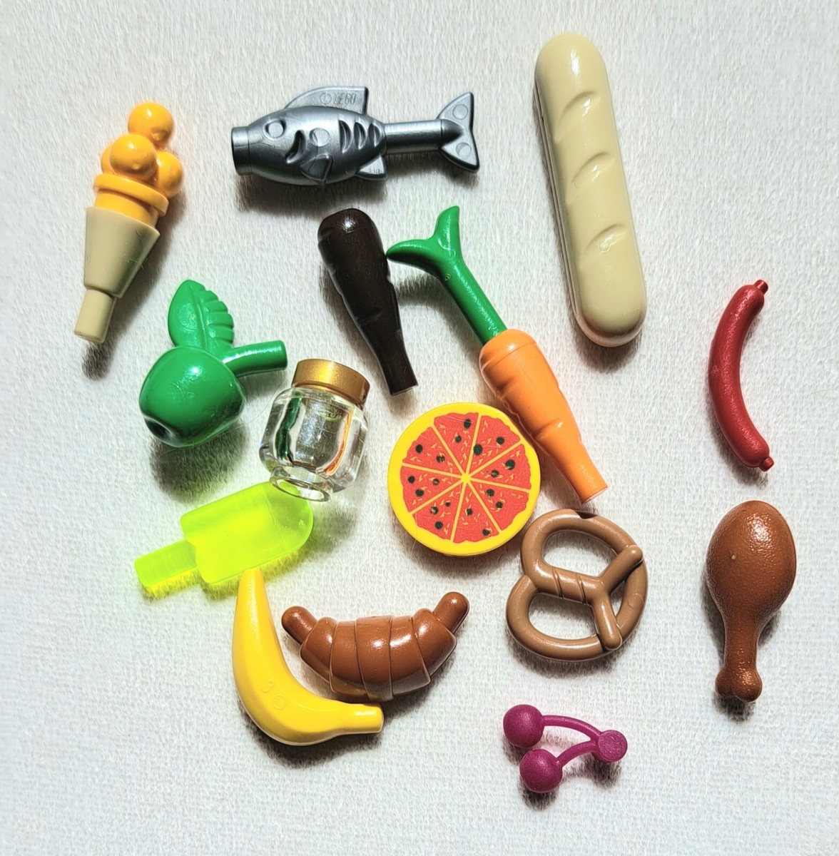 Lego Lot of Food Items For Minifigures 18 Piece Lot