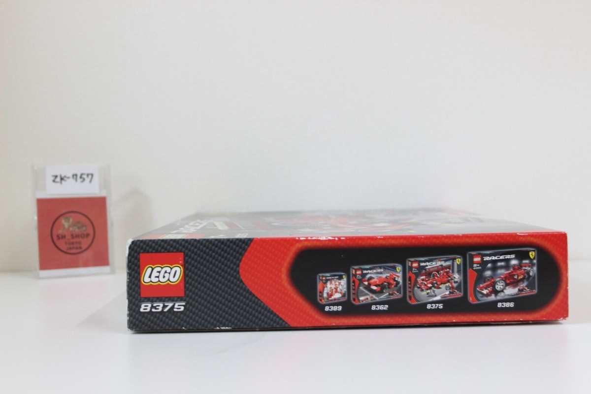 LEGO Racer Ferrari F1 Pit Set 8375 New in 2004 | eBay