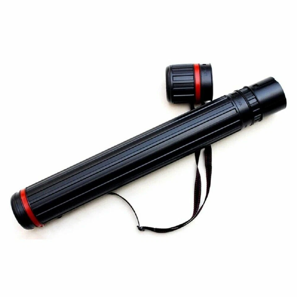 Arrow Quiver Shoulder Tube F 12-24PCS Arrows Archery Case Back Quiver Adjustable - Image 4 of 4