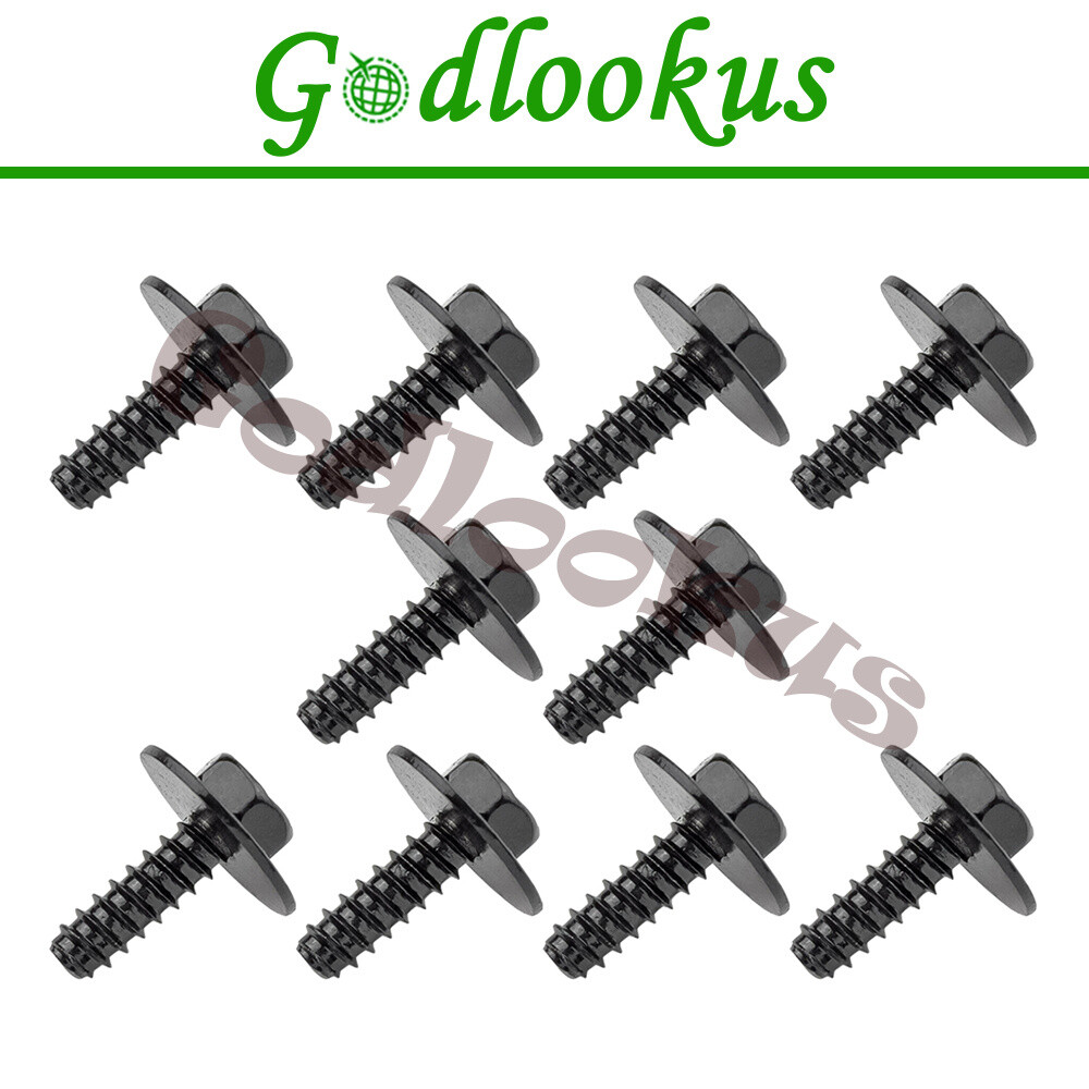 H7-CP コンプリート 10Pcs 8mm Bumper Retainer Screw 9CF6-00-516B Fit for Mazda 235CX