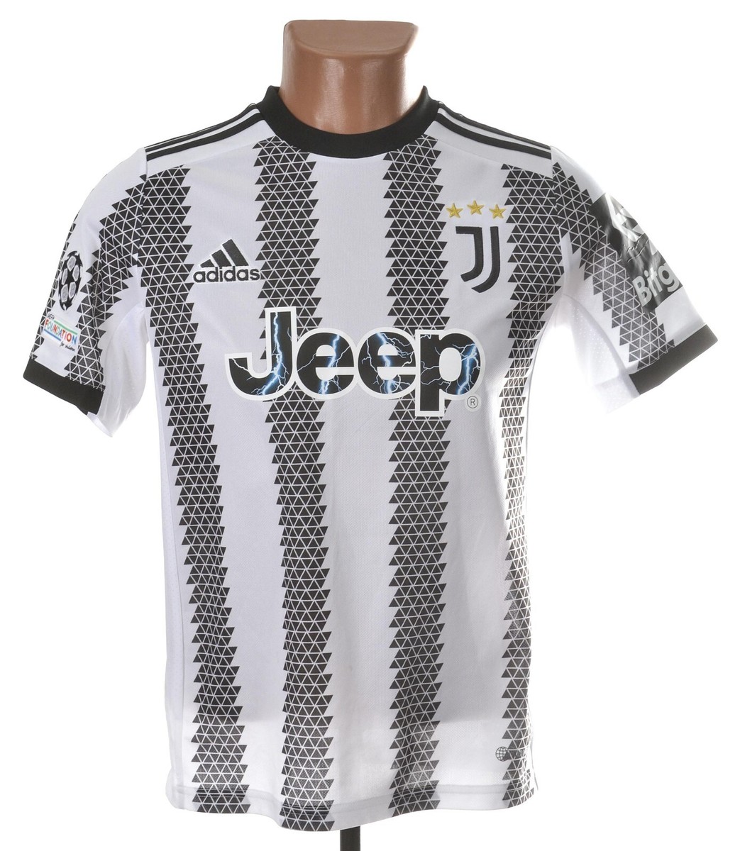 JUVENTUS 2022/2023 HOME FOOTBALL SHIRT ADIDAS L BOYS #11