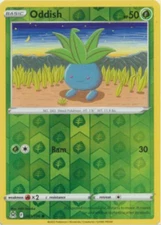 Oddish 001/196  Reverse Holo  Lost Origins NM/M  New
